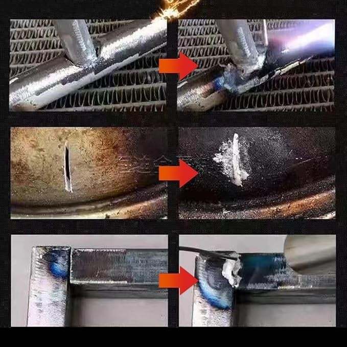 🔥🔧 6PCS Low Temperature Welding Rods – Easy Universal Repair ✨