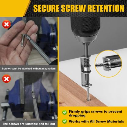 🔥Last Day 49% OFF - 🛠️Universal Spring Loaded Anti-Drop Screw Holder Bit