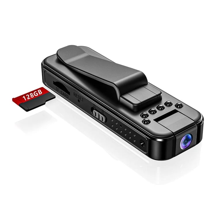 🏆Flash Sale⚡ 50K+ SOLD! Almost Gone-🔥HD 1080P Rechargeable Mini Body Camera With Night Vison&Rotating Lens📷