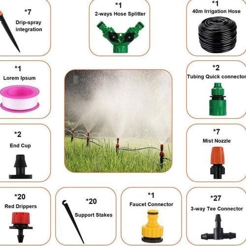 🔥Summer Sale-48% OFF🔥Mist Cooling Automatic Irrigation System