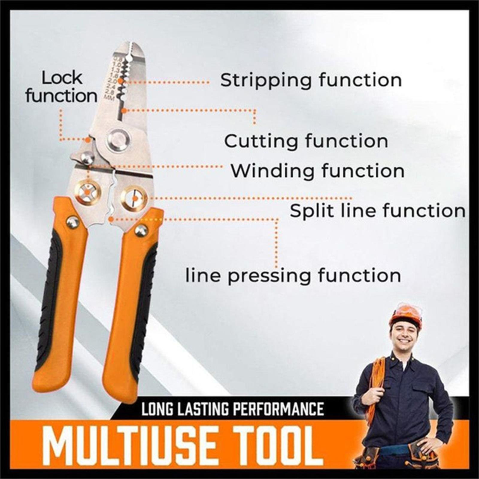 (🔥HOT SALE NOW 50% OFF) - Multifunction Wire Plier Tool