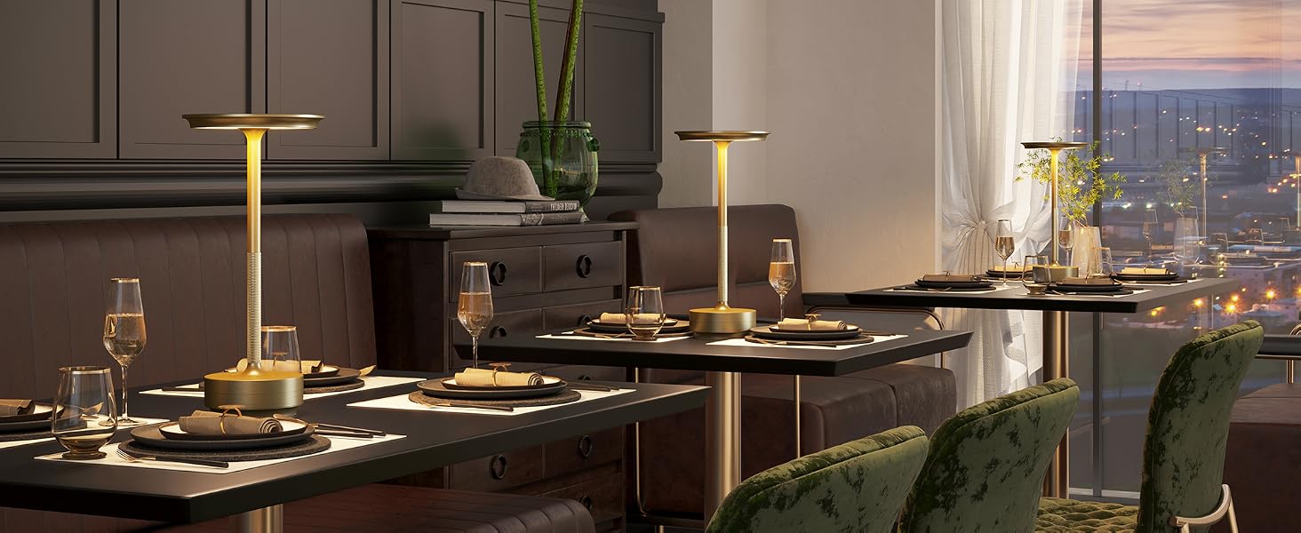 Restaurant table lamp