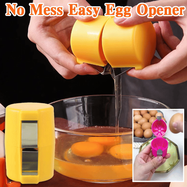🥚Eptchn No Mess Easy Egg Opener CrackSlick🥚