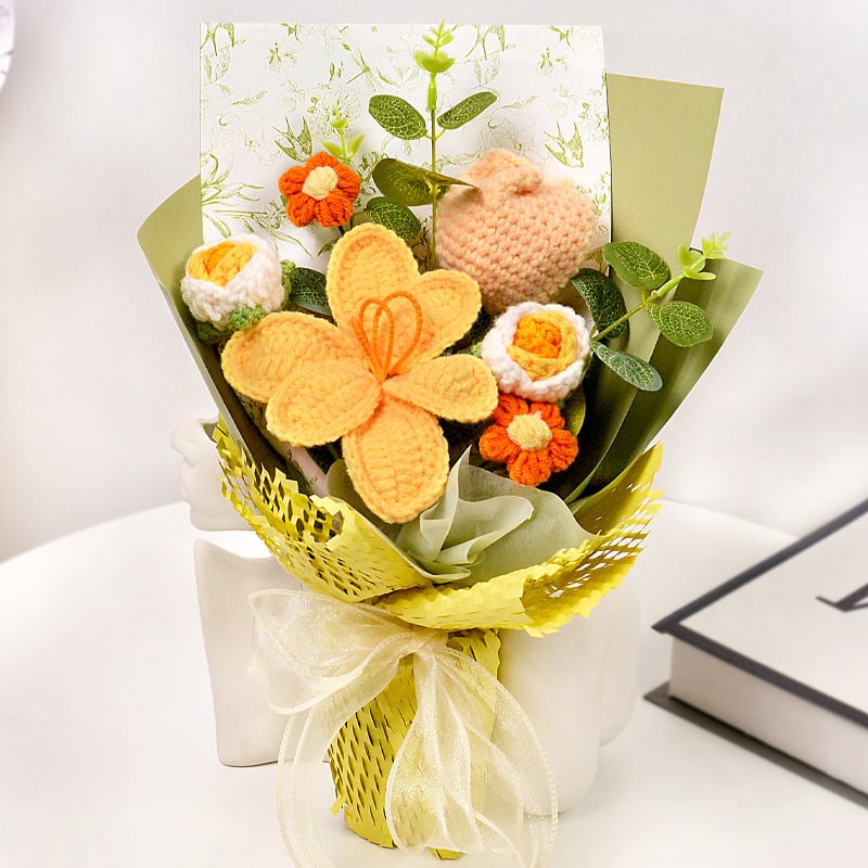 🔥2026 New Arrivals: 49% Off for a Limited Time🔥Handmade Crochet Flower Bouquet