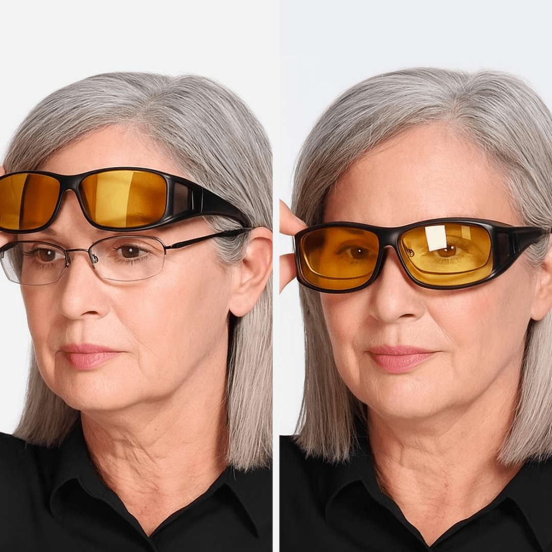 🔥 Night Vision Driving Glasses, Anti-glare Polarized✨