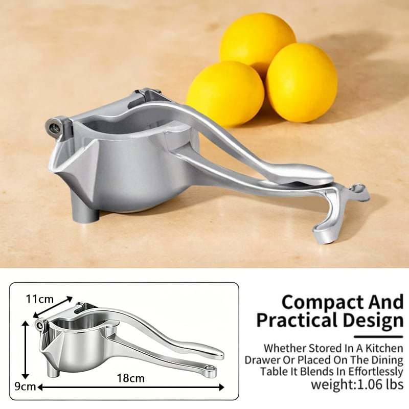 🔥Big Sale 49% OFF—Citrus Squeezer 🍋 Stainless Steel / PP Material Hand Fruit Juicer for Lemon Lime Orange