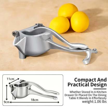 🔥Big Sale 49% OFF—Citrus Squeezer 🍋 Stainless Steel / PP Material Hand Fruit Juicer for Lemon Lime Orange