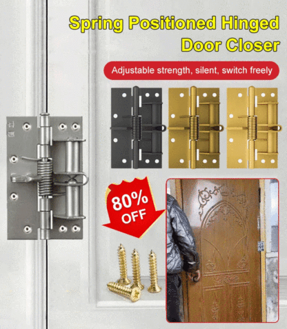 🔥Automatic closing 4 Inch Spring Hinge