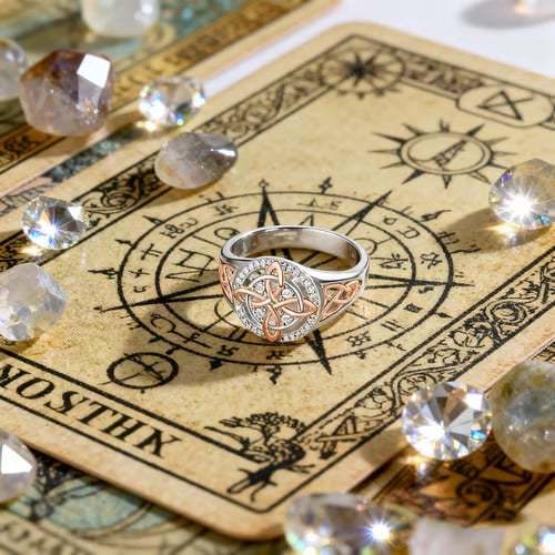 ✨Hot Promotion 50% OFF🔮💍Handmade Witch's Return-Knot Protection Ring💞Protect Your Loved Ones✨