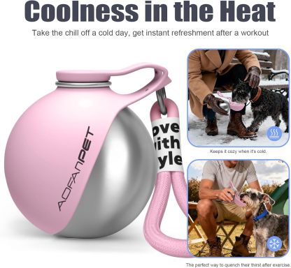 🐶Portable Dog Water Bottle-Lightweight, Foldable, and Easy to Carry💧🥰