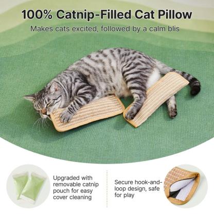 🔥LAST DAY 45% OFF🐱Interactive Catnip Chew Toy✨