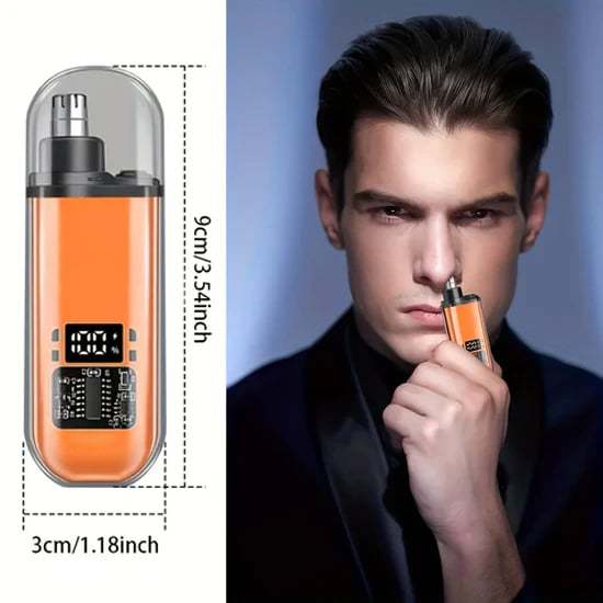 🔥LAST DAY SALE - 49% OFF🎁Ultimate 2-in-1 Nose Hair Trimmer - For Effortless, All-Day Comfort!