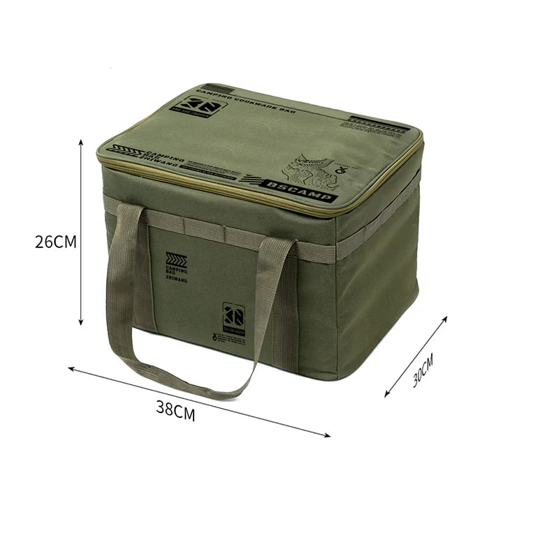 🔥Large Capacity Outdoor Folding Storage Bag Waterproof Portable Camping & Picnic Organizer