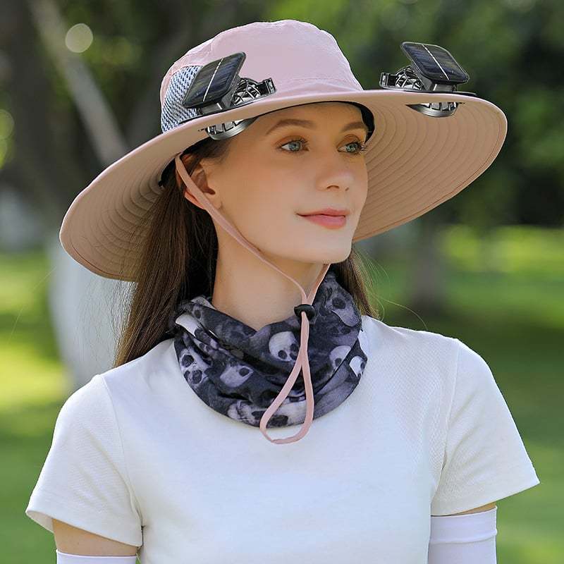 🎁2026 New Ultralight Solar Fan Sun Hat – Lighter Than a Baseball!⚾(Only 11oz)