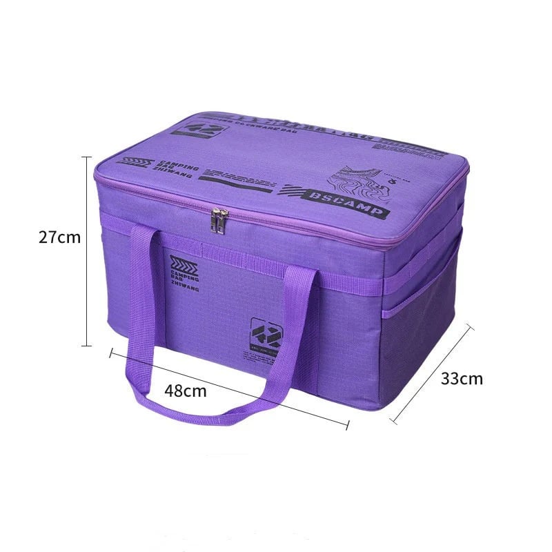 🔥Large Capacity Outdoor Folding Storage Bag Waterproof Portable Camping & Picnic Organizer