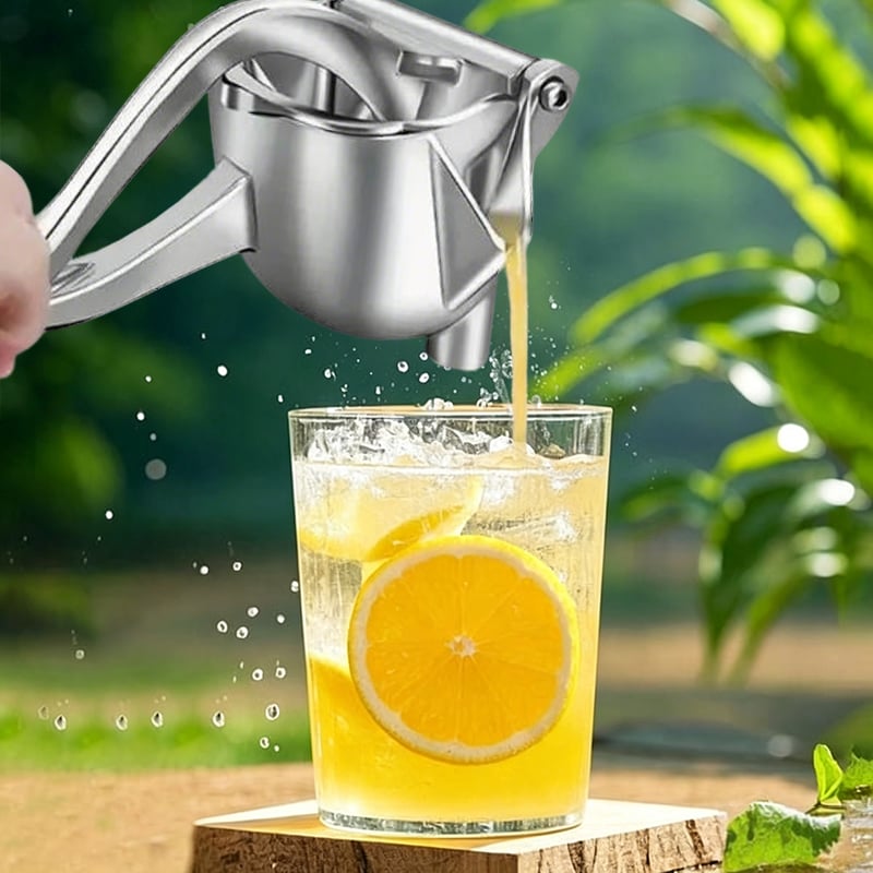 🔥Big Sale 49% OFF—Citrus Squeezer 🍋 Stainless Steel / PP Material Hand Fruit Juicer for Lemon Lime Orange