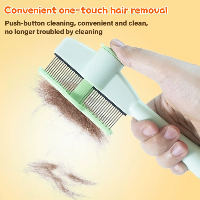 💥 Say Goodbye to Pet Hair! 🔥Pet Comb Grooming Brush✨