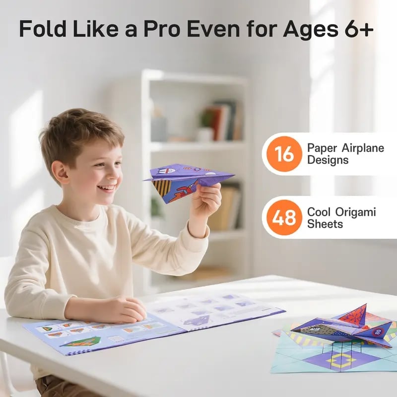 🔥✨DIY Paper Airplane Book