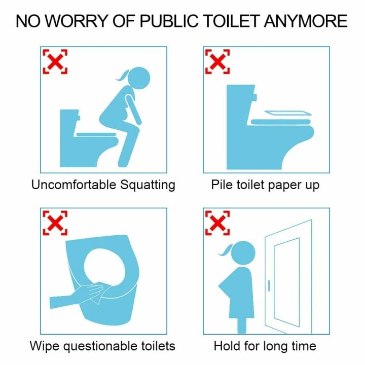 Hot Sale - SAVE 49% OFF🔥 Toilet Seat Cover(Biodegradable) -🔥Buy 40 get 60 Free (100pcs)