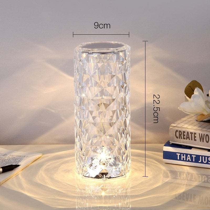 🔥Last Day Sale 40% OFF🔥Touching Control Rose Crystal Lamp