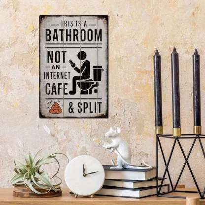 🚽 This Is a Bathroom, Not an Internet Café