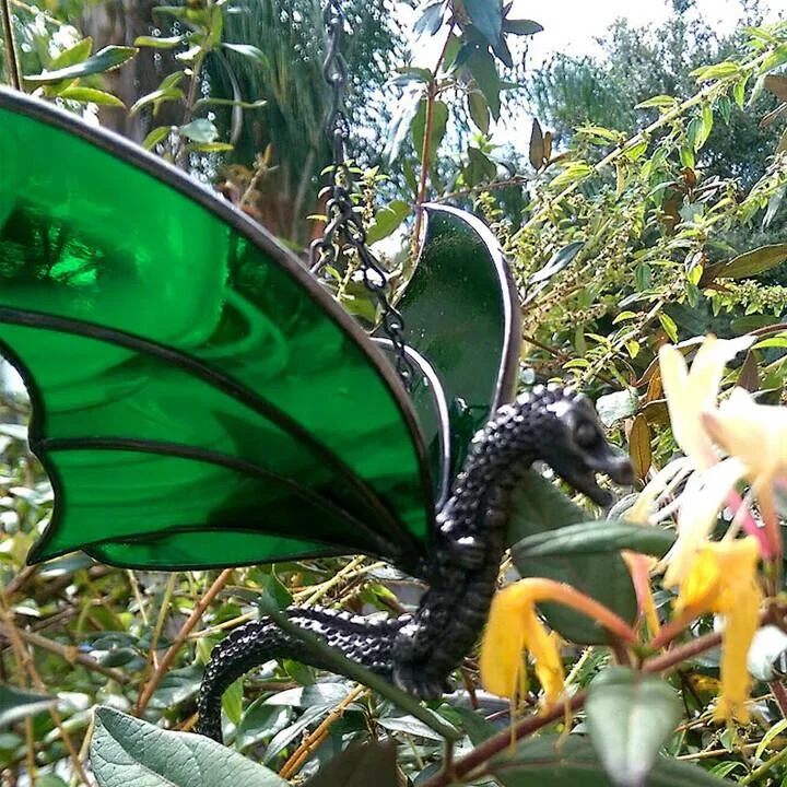💥Christmas Hot Sale Limited Time Sale 50% Off 💥Dragon Stained Glass Sun Catcher