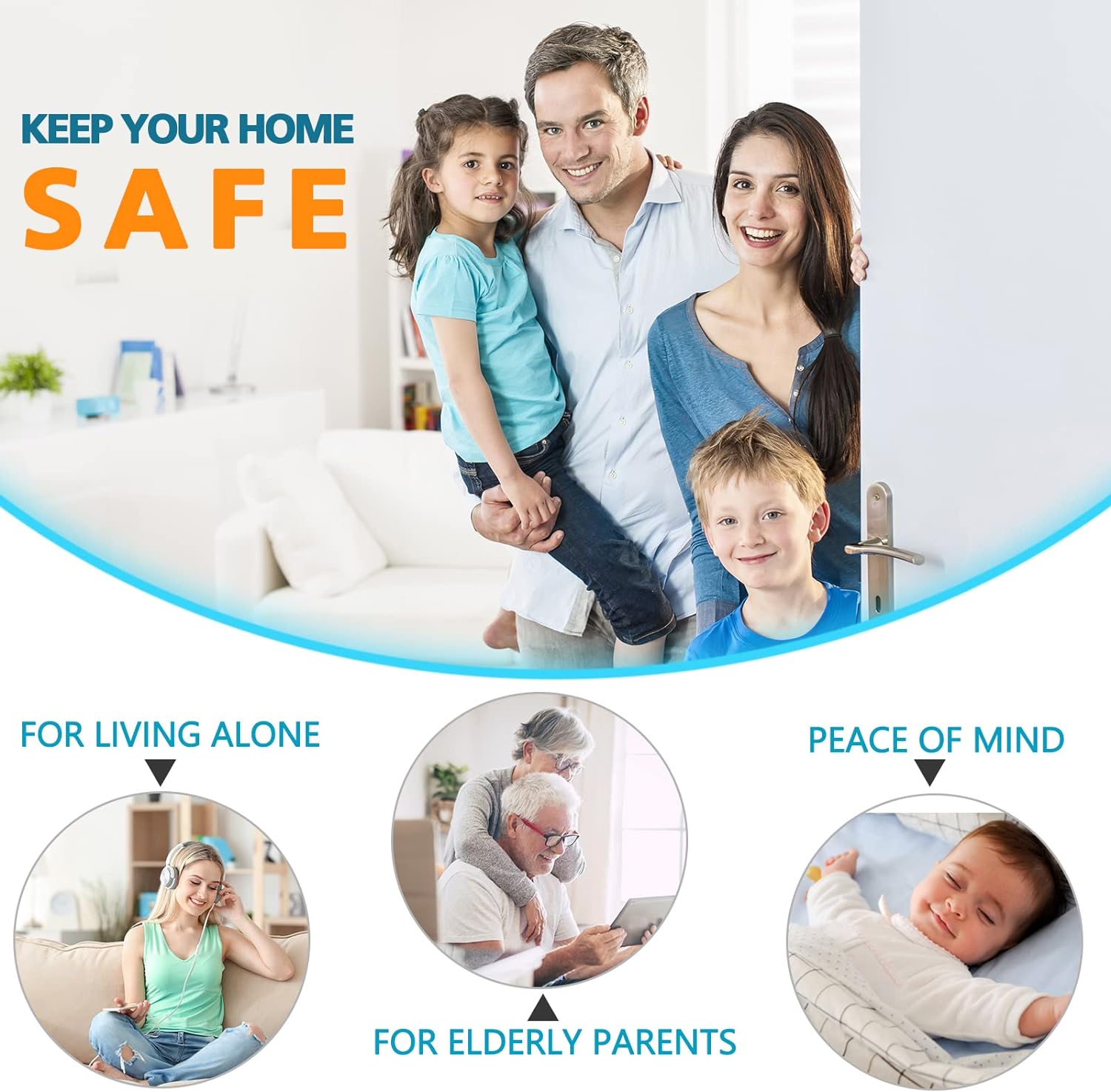 🔥Hot Sales 49% OFF - 2025 Updated Home Security Door Locks