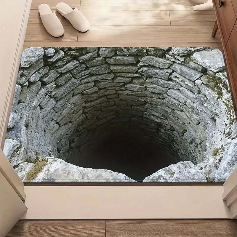 🔥Last Day 49% OFF - ✨Visual Illusion Endless Abyss Pattern HD Printed Non-Slip Doormat