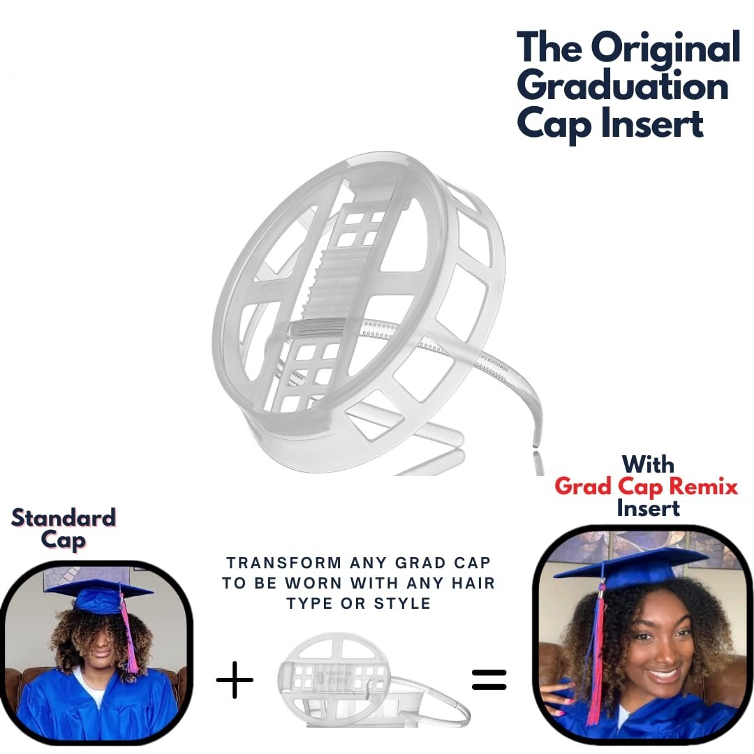 🎓Graduation Cap Headband🎓 - The secret to a perfectly secure cap and flawless hair in every graduation photo✨