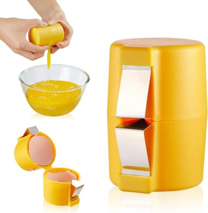 🥚Eptchn No Mess Easy Egg Opener CrackSlick🥚
