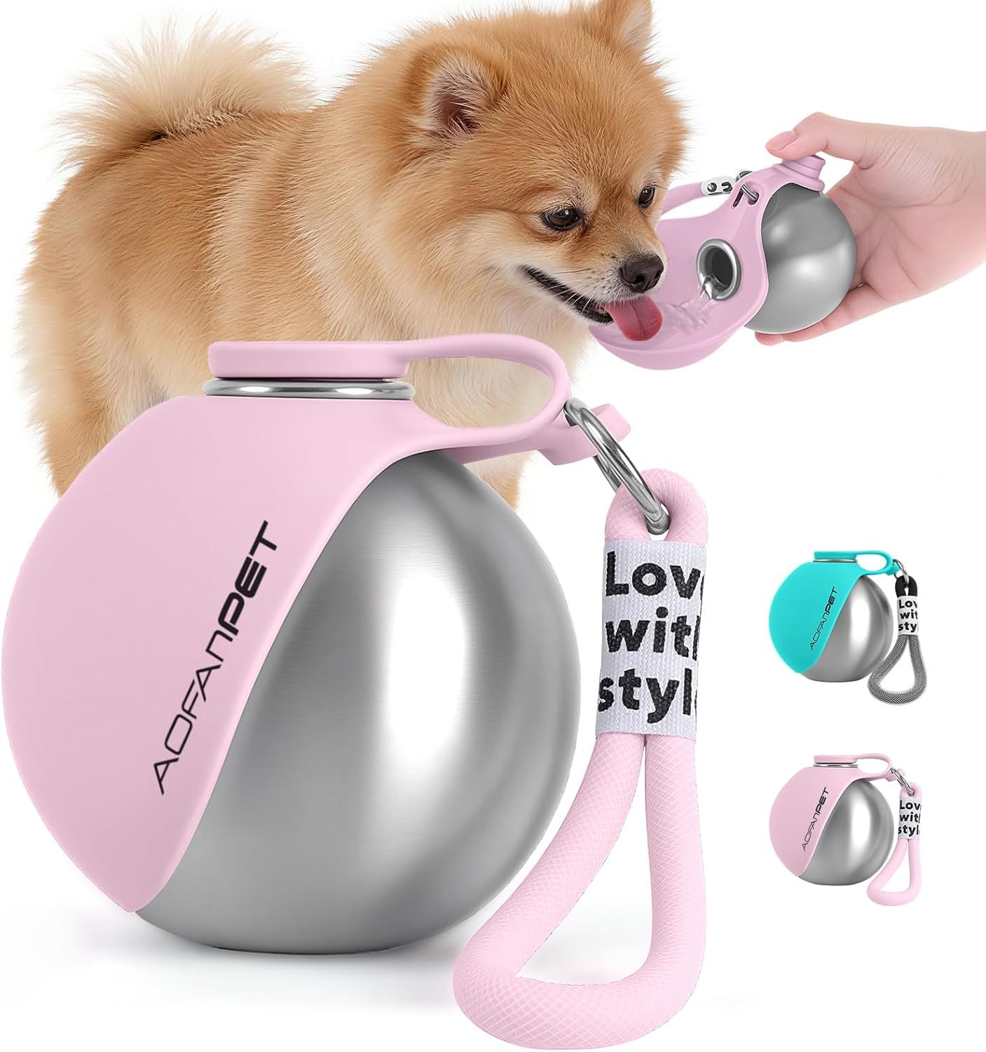 🐶Portable Dog Water Bottle-Lightweight, Foldable, and Easy to Carry💧🥰