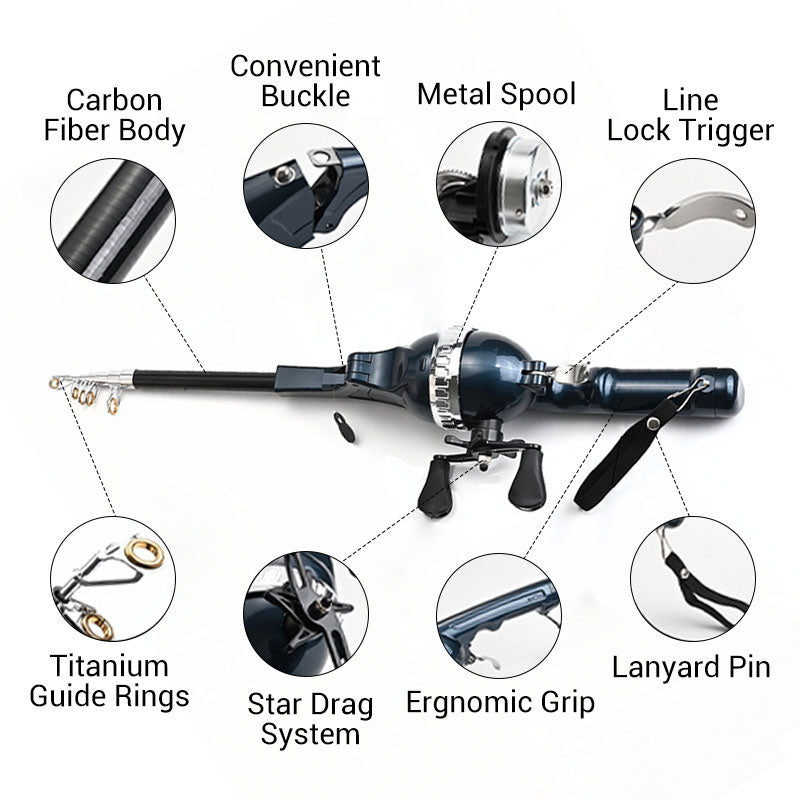 🔥Last Day 49% OFF🔥🎉Foldable Fishing Rod
