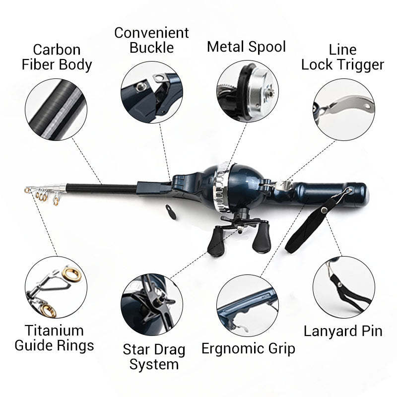 🔥Last Day 49% OFF🔥🎉Foldable Fishing Rod