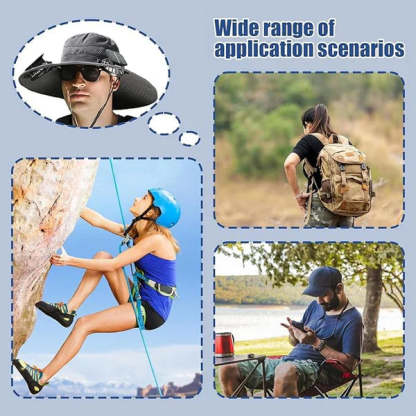 2026 New Ultralight Solar Fan Sun Hat –A Great Summer Companion🌊