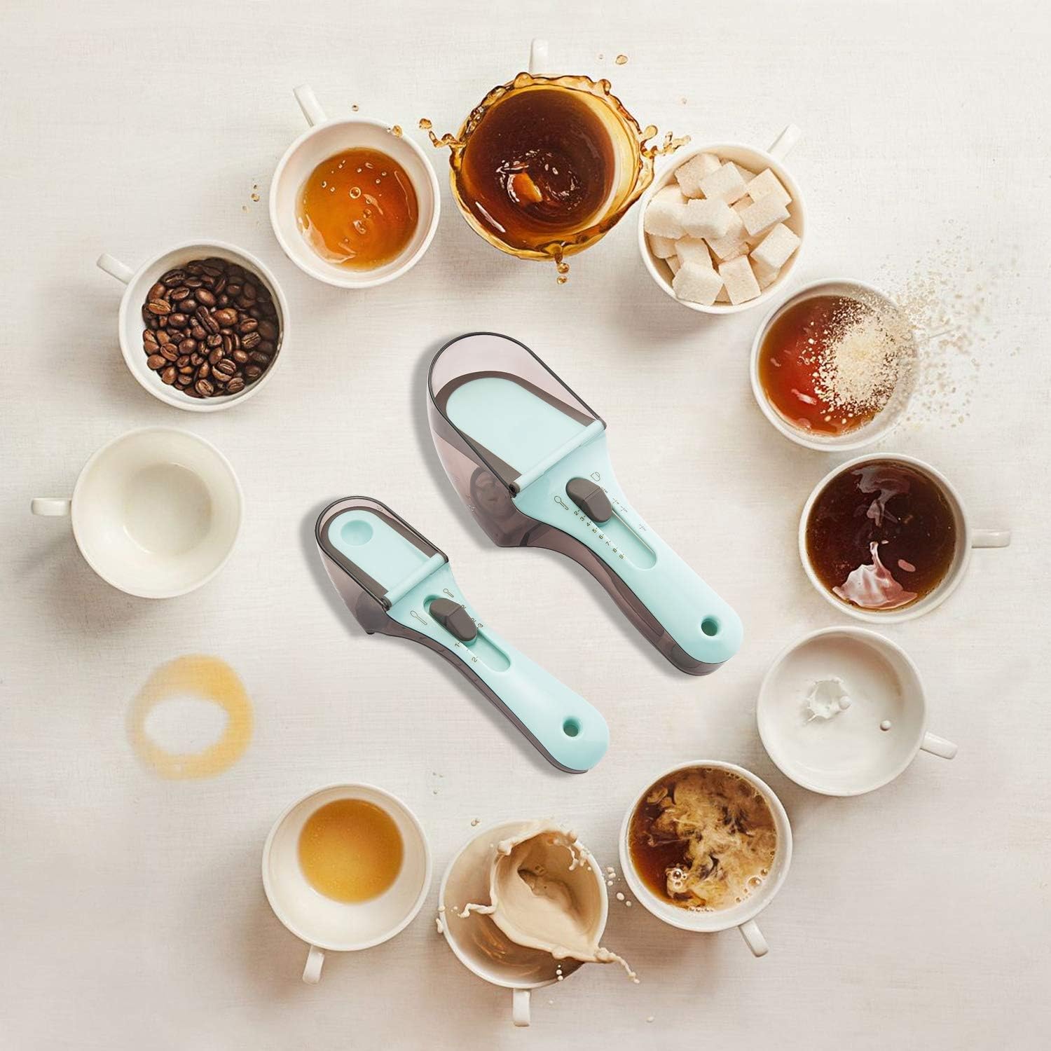 🔥Big Sale 49% OFF——Adjustable Measuring Cups and Spoons Sets ✨