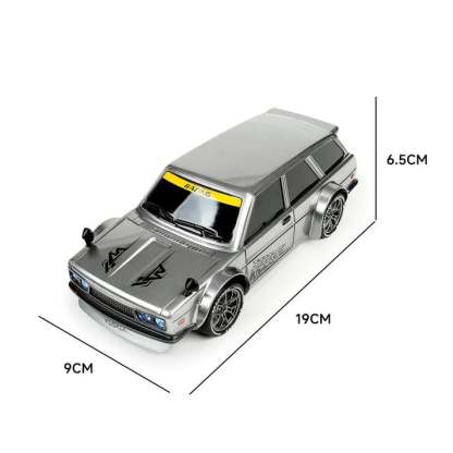1/24 Scale High-speed drift racer with wireless remote control and four-wheel drive power🚗🚗