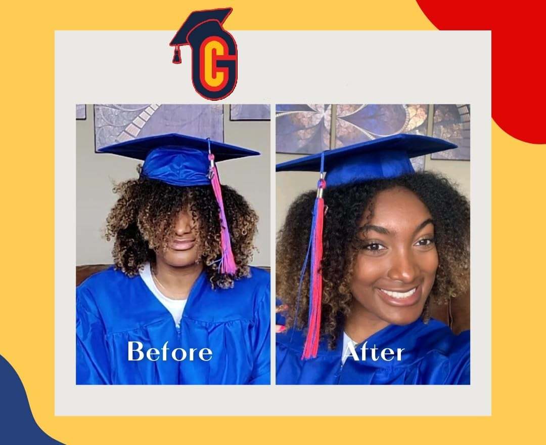 🎓Graduation Cap Headband🎓 - The secret to a perfectly secure cap and flawless hair in every graduation photo✨