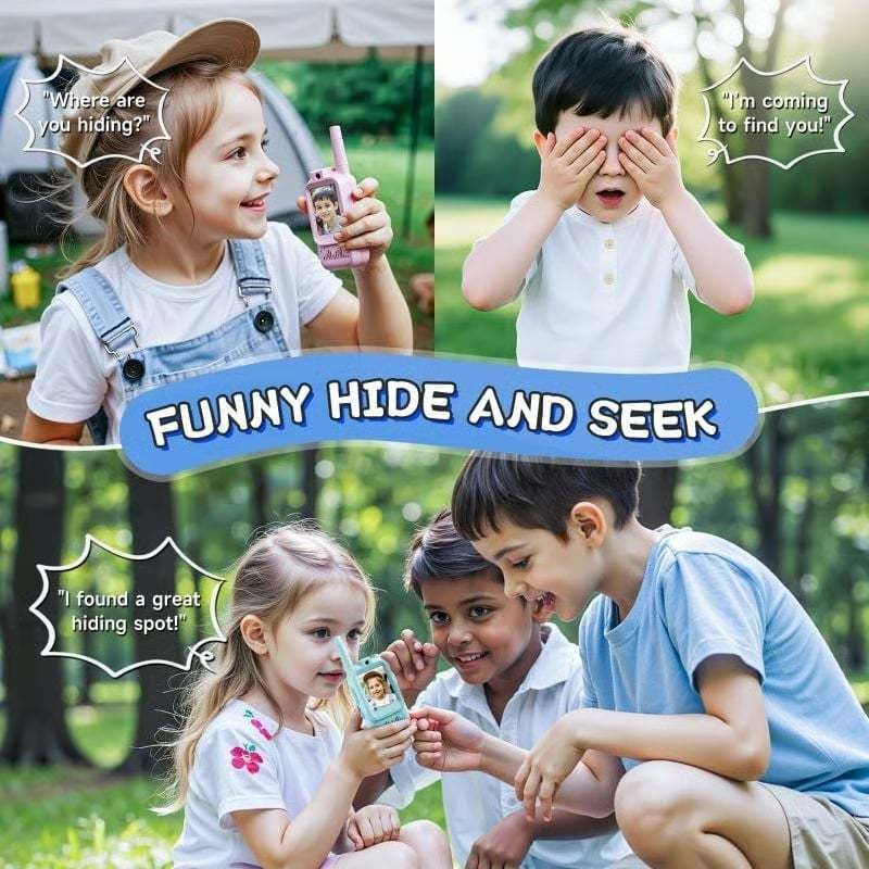 🎁Hot Sale Promotion 30% OFF Rechargeable Video Walkie Talkies for Kids 🔥