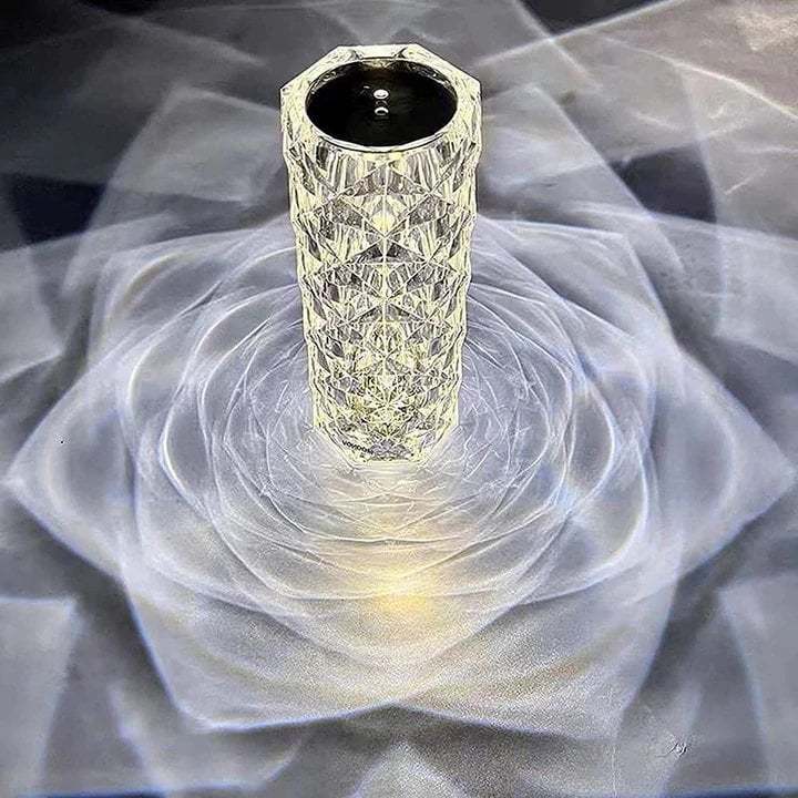 🔥Last Day Sale 40% OFF🔥Touching Control Rose Crystal Lamp