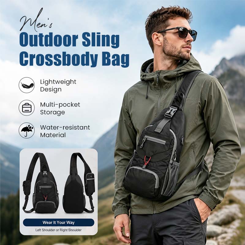 🎁49% OFF——Men's Outdoor Sling Crossbody Bag