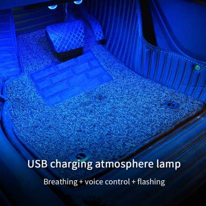 🔥 Car Interior Ambient Lights- (Contains 4 light bars) 🎁