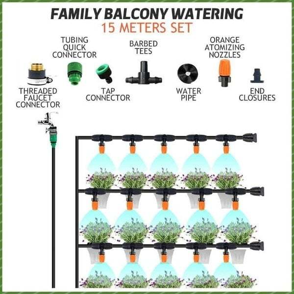 🔥Summer Sale-48% OFF🔥Mist Cooling Automatic Irrigation System