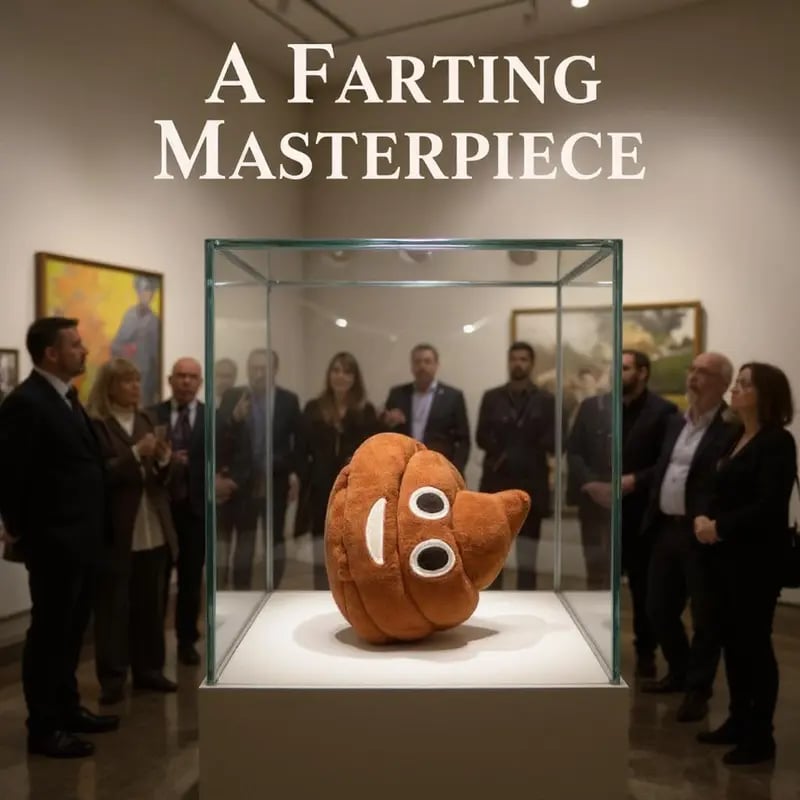 💩🤣 Farting Plush Poop Toy – Endless Laughs & Party Fun for Family & Pets