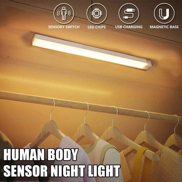🎁HOT SALE 49% OFF🔥-💡Punch-free Smart Sensor Magnetic Rechargeable LED Lights
