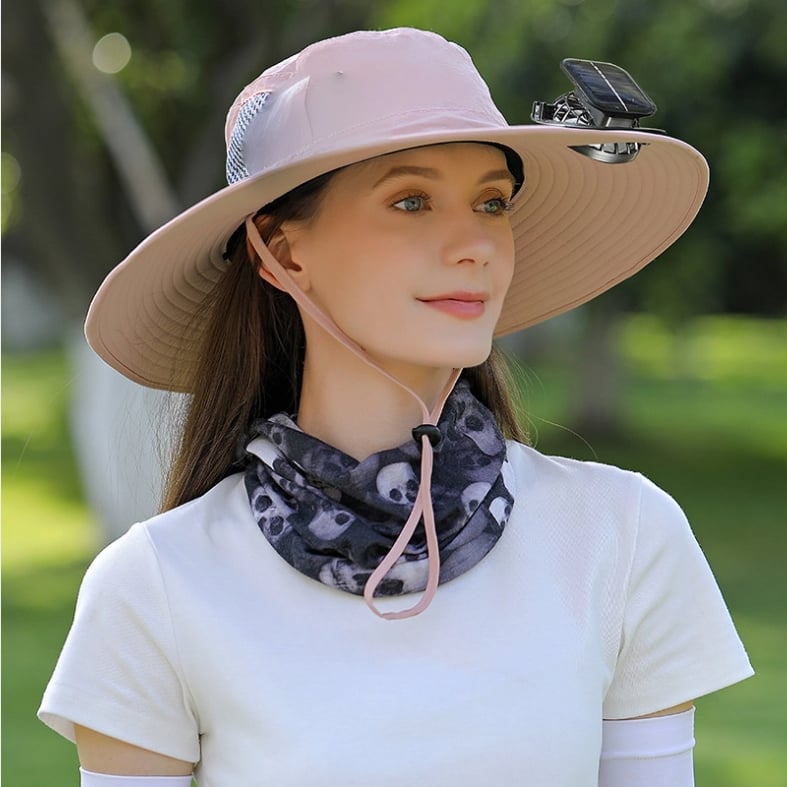 🎁2026 New Ultralight Solar Fan Sun Hat – Lighter Than a Baseball!⚾(Only 11oz)