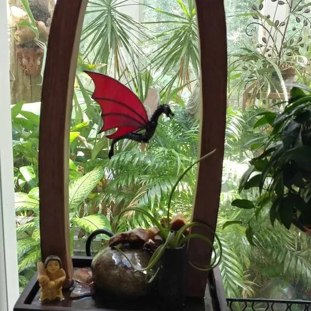 💥Christmas Hot Sale Limited Time Sale 50% Off 💥Dragon Stained Glass Sun Catcher