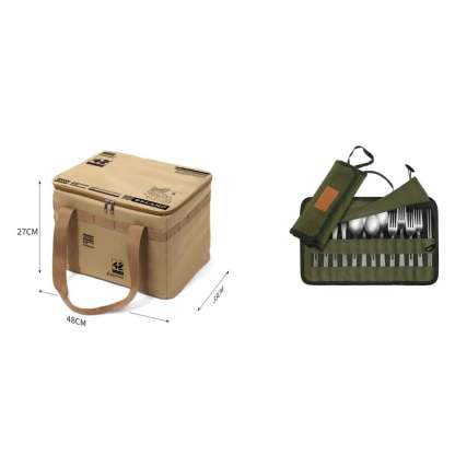 🔥Large Capacity Outdoor Folding Storage Bag Waterproof Portable Camping & Picnic Organizer