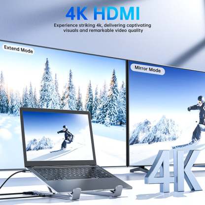 🏠💻 8-in-1 USB-C Laptop Stand,Best Gifts