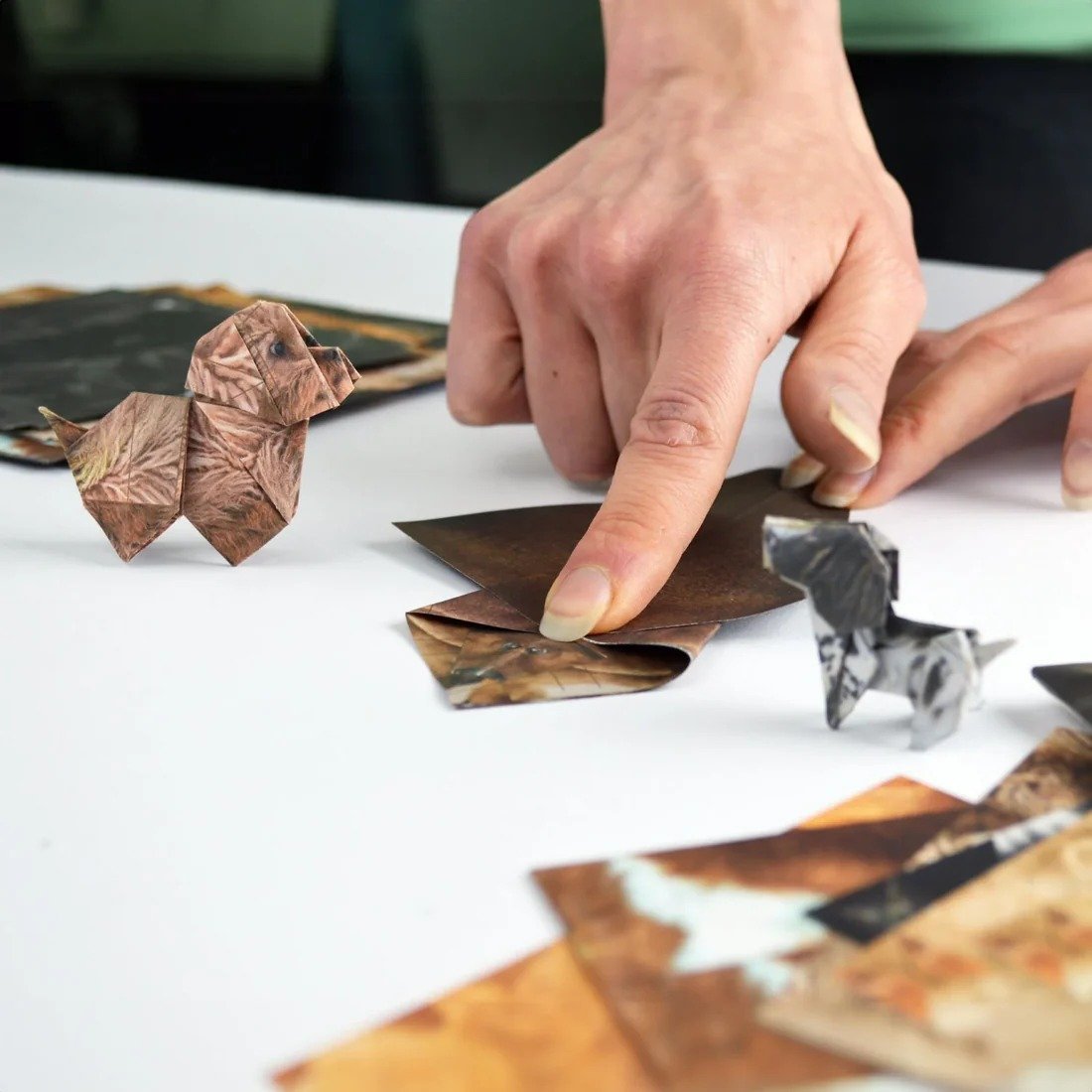 🎁LAST DAY 50% OFF🐱DIY Paper Cats and Dogs Easy to Make Relaxing Hobby Ideal for Gifting