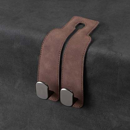 🔥Last Day 49% OFF🚗Car Seat Back Alcantara Storage Hook 💥Double Hook Holder for Convenient Storage